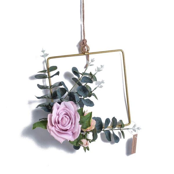 decorative flowers & wreaths metal garland wrought artificial wall hanging decoration for wedding home part rose flower supplies
decorative flowers & wreaths metal garland wrought artificial wall hanging decoration for wedding home part rose flower supplies