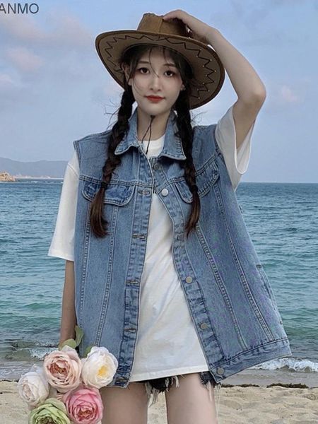 women's vests vest denim wear summer 2021 loose and versatile net infrared with thin jacket, Black;white
women's vests vest denim wear summer 2021 loose and versatile net infrared with thin jacket, Black;white