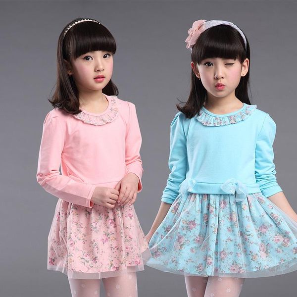 girl's dresses girl dress long sleeve dree spring and autumn children's wear lace princess 3-12 ages, Red;yellow
girl's dresses girl dress long sleeve dree spring and autumn children's wear lace princess 3-12 ages, Red;yellow