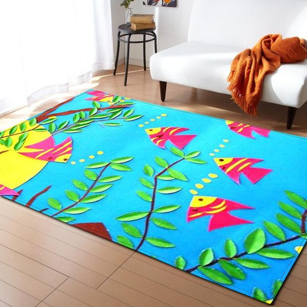 carpets environmentally friendly marine fish salt carpet children's room 3d printed floor mats modern living fashion decorative rug
carpets environmentally friendly marine fish salt carpet children's room 3d printed floor mats modern living fashion decorative rug