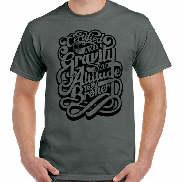 men's t-shirts skydiving t-shirt anti-gravity broker men funny pilot para paragliding, White;black
men's t-shirts skydiving t-shirt anti-gravity broker men funny pilot para paragliding, White;black