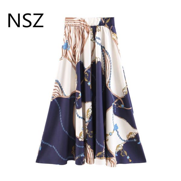 skirts nsz women chain print midi summer skirt elastic waist a-line casual, Black
skirts nsz women chain print midi summer skirt elastic waist a-line casual, Black