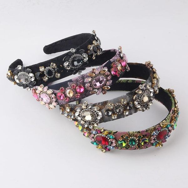 hair clips & barrettes light luxury baroque color rhinestone headband fashion style inlaid floral cloth personality 950, Golden;silver
hair clips & barrettes light luxury baroque color rhinestone headband fashion style inlaid floral cloth personality 950, Golden;silver