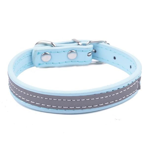 safty reflective pu leather dog collar for small dogs chihuahua adjustable buckle size s m l red purple rose blue colors collars & leashes
safty reflective pu leather dog collar for small dogs chihuahua adjustable buckle size s m l red purple rose blue colors collars & leashes