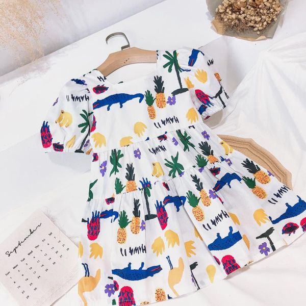 summer kids princess dress for girl short sleeve cartoon cute children party dresses korean fashion baby vestidos clothes girl's, Red;yellow
summer kids princess dress for girl short sleeve cartoon cute children party dresses korean fashion baby vestidos clothes girl's, Red;yellow