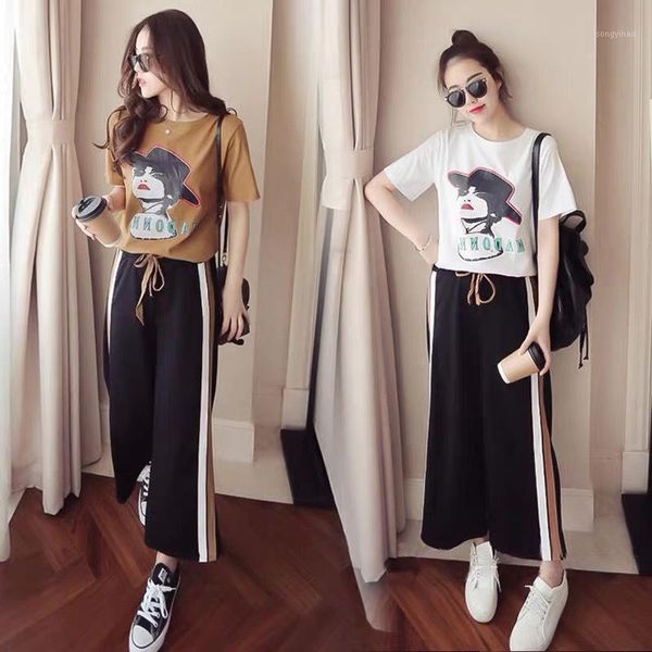 women dresy damskie white black long pants two piece set 2021 korean clothes ropa deportiva mujer summer outfits sweatpants women's tr, Gray
women dresy damskie white black long pants two piece set 2021 korean clothes ropa deportiva mujer summer outfits sweatpants women's tr, Gray