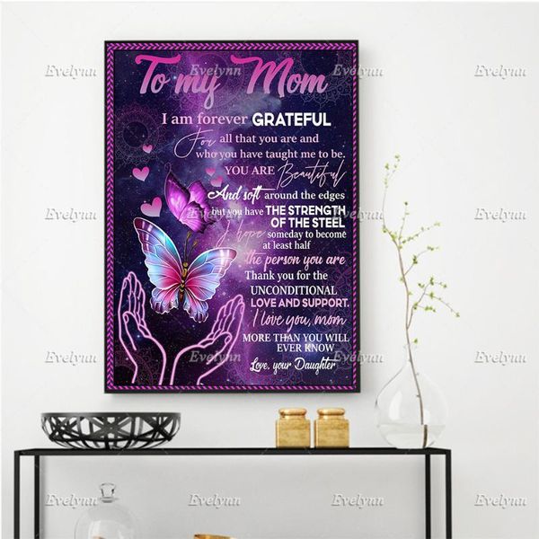 paintings to my mom i am forever grateful poster living room decoration home decor prints wall art canvas unique gift floating frame
paintings to my mom i am forever grateful poster living room decoration home decor prints wall art canvas unique gift floating frame