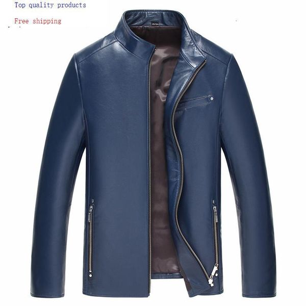 men's leather & faux 2022 short genuine jacket sheepskin coat windbreaker spring autumn slim jackets 81y1908 yy260, Black
men's leather & faux 2022 short genuine jacket sheepskin coat windbreaker spring autumn slim jackets 81y1908 yy260, Black