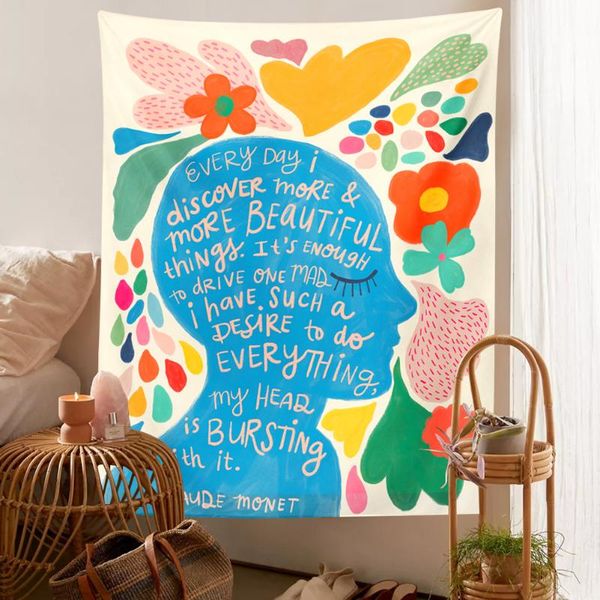 tapestries claude monet quote wall art tapestry hangings inspirational dorm room aesthetic decor floral
tapestries claude monet quote wall art tapestry hangings inspirational dorm room aesthetic decor floral