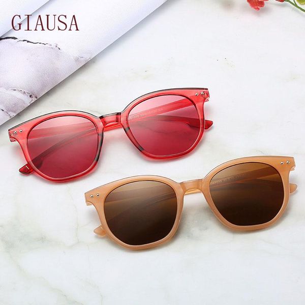 sunglasses giausa women's retro rice nail round frame lunettes de soleil pour femmes glasses, White;black
sunglasses giausa women's retro rice nail round frame lunettes de soleil pour femmes glasses, White;black