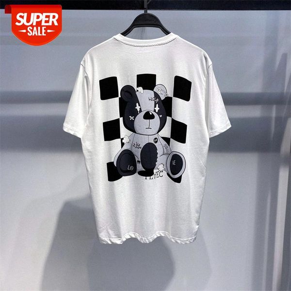t shirt men's early autumn short-sleeved fashion cartoon bear print couple youth b3dab2406 #ut6a, White;black
t shirt men's early autumn short-sleeved fashion cartoon bear print couple youth b3dab2406 #ut6a, White;black
