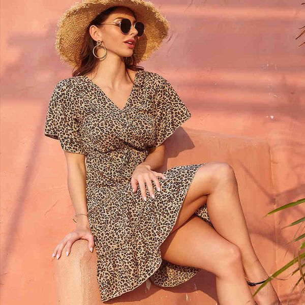 dresses casual women short sleeve v neck lace up ruffles slim derss ladies fashion spring summer medium print wrsq, Black;gray
dresses casual women short sleeve v neck lace up ruffles slim derss ladies fashion spring summer medium print wrsq, Black;gray