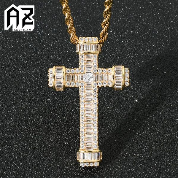 pendant necklaces az hip hop bling iced out square cross pendants + zircon stone long link chain necklace for man women jewelry gifts, Silver
pendant necklaces az hip hop bling iced out square cross pendants + zircon stone long link chain necklace for man women jewelry gifts, Silver