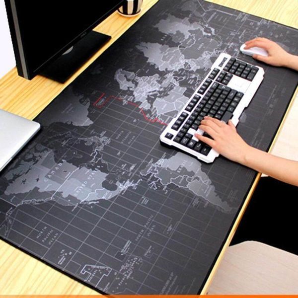 mouse pads & wrist rests desk pad print mat 300*700*2mm mousepads-black