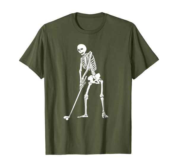 Golf Skeleton X Ray T-Shirt Skelton Golfer, Mainly pictures