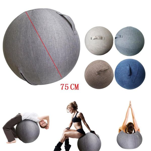 cotton blend 75cm protective cover for sitting ball chair, exercise ball, yoga pilates balls protection skin wrap, protector
cotton blend 75cm protective cover for sitting ball chair, exercise ball, yoga pilates balls protection skin wrap, protector