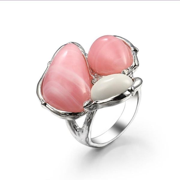 cluster rings fyjs unique silver plated irregular shape pink and white cubic zirconia finger ring fashion jewelry, Golden;silver
cluster rings fyjs unique silver plated irregular shape pink and white cubic zirconia finger ring fashion jewelry, Golden;silver