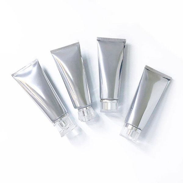 storage bottles & jars luxury beauty makeup tools accessories sliver cosmetic soft tube glossy empty hand cream hose 100ml 50pcs/lot squeeze
storage bottles & jars luxury beauty makeup tools accessories sliver cosmetic soft tube glossy empty hand cream hose 100ml 50pcs/lot squeeze