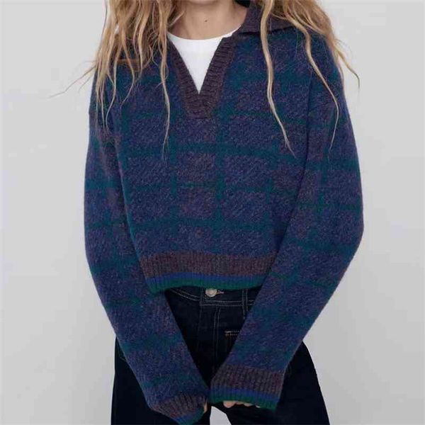 autumn winter women plaid sweaters wool pullovers warm long sleeve vintage v-neck short lady cold wear 210422, White;black
autumn winter women plaid sweaters wool pullovers warm long sleeve vintage v-neck short lady cold wear 210422, White;black