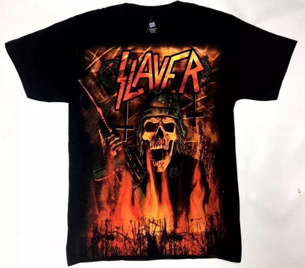 Slayer WEHRMACHT BURNING T-Shirt NWT 100% Authentic S-4XL Front & Back Design, White;black
Slayer WEHRMACHT BURNING T-Shirt NWT 100% Authentic S-4XL Front & Back Design, White;black