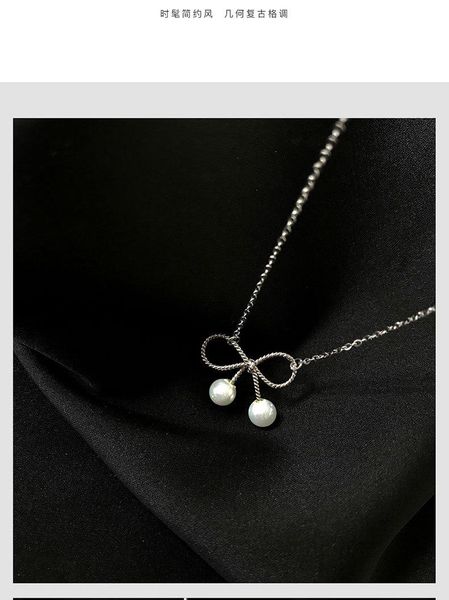 pendant necklaces s925 pure silver necklace 2021 women fashion collarbone chain temperament pearl bow
pendant necklaces s925 pure silver necklace 2021 women fashion collarbone chain temperament pearl bow