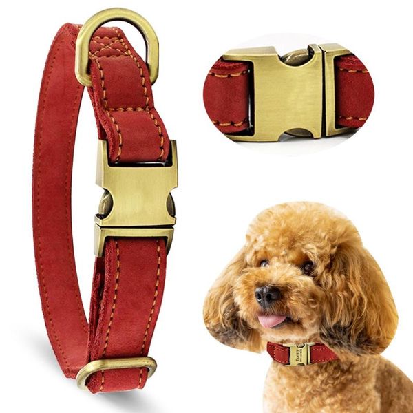 dog collars & leashes tags collar pet first layer cowhide bronze buckle products for dogs small medium large perro
dog collars & leashes tags collar pet first layer cowhide bronze buckle products for dogs small medium large perro