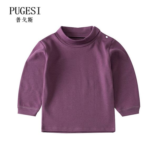 baby's half high collar clothes long sleeve t-shirt baby bottom shirt men's and women's pure cotton children's autumn, Blue
baby's half high collar clothes long sleeve t-shirt baby bottom shirt men's and women's pure cotton children's autumn, Blue