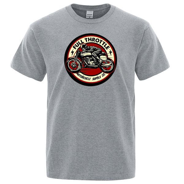 Full Throttle Cafe Racer Rockabilly Biker T Shirts 2019 Summer Cotton Tshirt Casual Brand Streetwear Harajuku Fashion T-shirts, Mainly pictures
Full Throttle Cafe Racer Rockabilly Biker T Shirts 2019 Summer Cotton Tshirt Casual Brand Streetwear Harajuku Fashion T-shirts, Mainly pictures