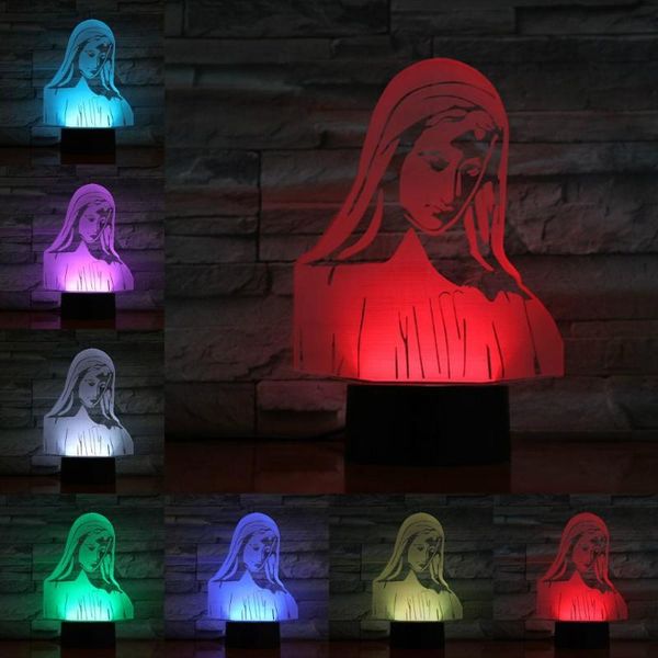 night lights mother maria 3d led acrylic usb lamp christian faith gifts church atmosphere lighting light bedside decoration
night lights mother maria 3d led acrylic usb lamp christian faith gifts church atmosphere lighting light bedside decoration