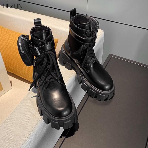 boots 2021 winter leather ankle ladies pocket motorcycle handsome lace-up platform shoes black military
boots 2021 winter leather ankle ladies pocket motorcycle handsome lace-up platform shoes black military