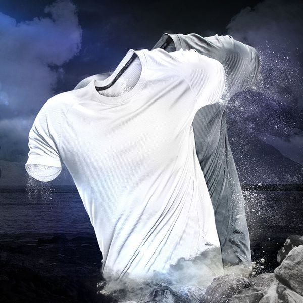 2021 men's sports short-sleeved summer quick-drying clothes ice silk sportswear running fitness t-shirt tide, Black;yellow
2021 men's sports short-sleeved summer quick-drying clothes ice silk sportswear running fitness t-shirt tide, Black;yellow
