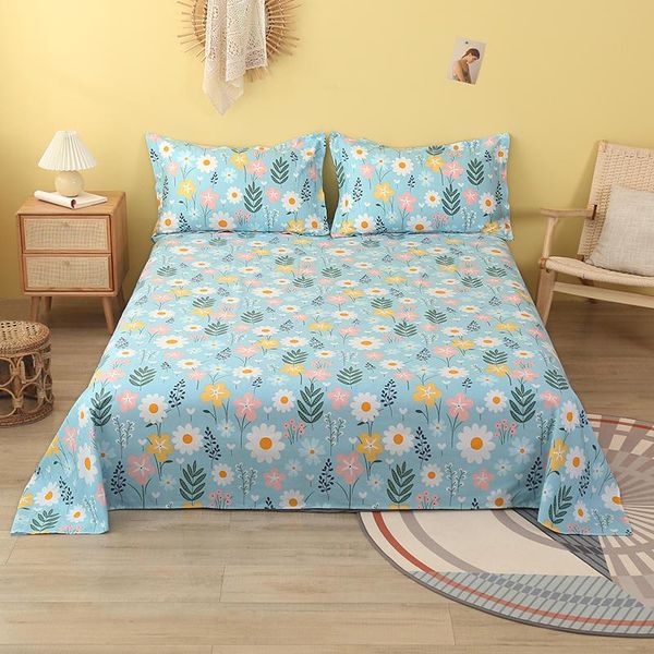 sheets & sets 1 pc 100% cotton bedding queen/king size juego sabanas colorful floral flat sheet for kids bed linens
sheets & sets 1 pc 100% cotton bedding queen/king size juego sabanas colorful floral flat sheet for kids bed linens
