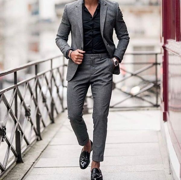 men's suits & blazers male casual suit, simple gray style, prom, wedding, tuxedo, men's attire, two pieces vqn9, White;black
men's suits & blazers male casual suit, simple gray style, prom, wedding, tuxedo, men's attire, two pieces vqn9, White;black