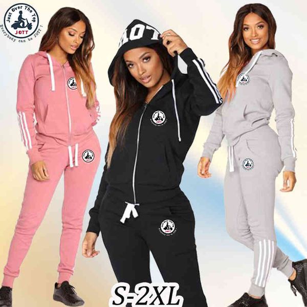 2021 ladies winter new jott printed hooded zipper set two-piece pure color windproof street trend casual jogging women, Black
2021 ladies winter new jott printed hooded zipper set two-piece pure color windproof street trend casual jogging women, Black