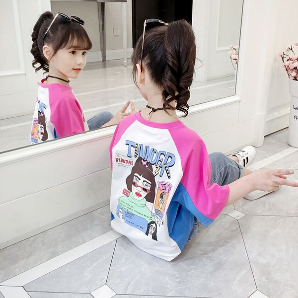 summer girls t-shirt kids colorful patchwork sweatshirt short sleeve girls clothes tees cartoon 3d print hip hop t t-shirts, White
summer girls t-shirt kids colorful patchwork sweatshirt short sleeve girls clothes tees cartoon 3d print hip hop t t-shirts, White