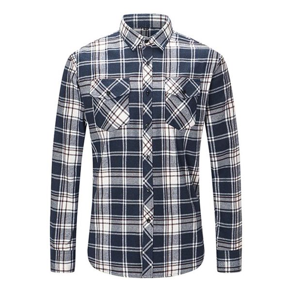 men's casual shirts mens pocket flannel plaid cotton shirt long sleeve checkered slim fit black warm autumn winter, White;black
men's casual shirts mens pocket flannel plaid cotton shirt long sleeve checkered slim fit black warm autumn winter, White;black