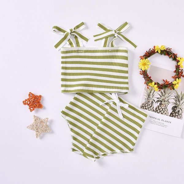 baby girl clothes summer cute set infant striped + shorts born outfits 2pcs little girls clothing sets, White
baby girl clothes summer cute set infant striped + shorts born outfits 2pcs little girls clothing sets, White