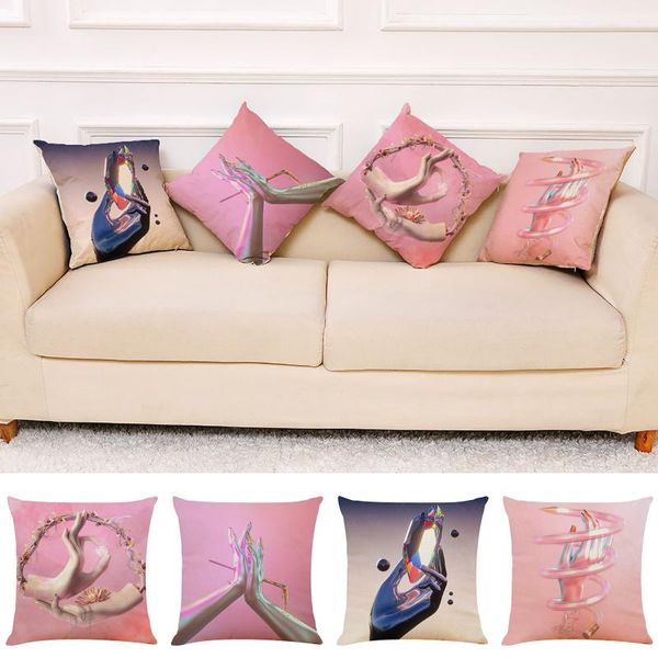 pillow case nordic style abstract geometric flower pillowcase home sofa polyester peachskin cushion bedroom el car decoration 45*45#40
pillow case nordic style abstract geometric flower pillowcase home sofa polyester peachskin cushion bedroom el car decoration 45*45#40