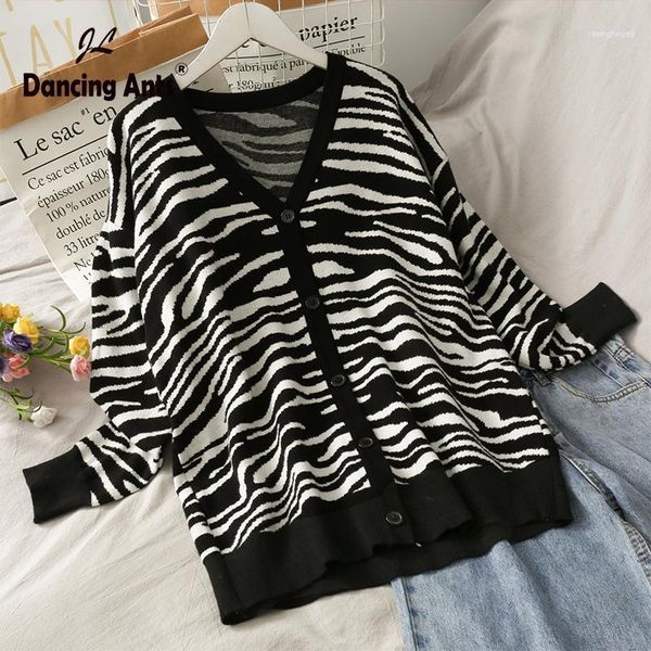 woman sweaters knitted long sleeve v-neck zebro stripes sweet women outwear korean fashion autumn or winter clothes 1, White
woman sweaters knitted long sleeve v-neck zebro stripes sweet women outwear korean fashion autumn or winter clothes 1, White