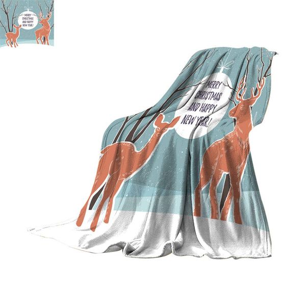 christmas throw blanket, christmas illustration with reindeer and snowy forest artwork thermal fleece blankets for couch bed
christmas throw blanket, christmas illustration with reindeer and snowy forest artwork thermal fleece blankets for couch bed