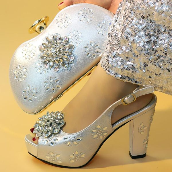 dress shoes wonderful silver women pumps match handbag with crystal flower style african and bag set for party a233, Black
dress shoes wonderful silver women pumps match handbag with crystal flower style african and bag set for party a233, Black