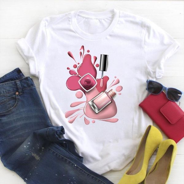 men 3d fingernail beauty cute t shirt fashion 90s kawaii ladies summer tee female clothes mens graphic, White;black
men 3d fingernail beauty cute t shirt fashion 90s kawaii ladies summer tee female clothes mens graphic, White;black