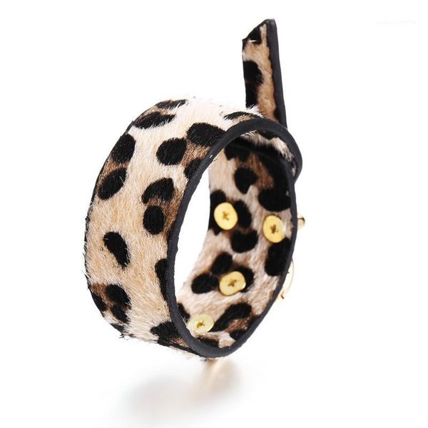 new leopard plush leather bracelet creative exaggerated personality leopard bracelet1, Golden;silver
new leopard plush leather bracelet creative exaggerated personality leopard bracelet1, Golden;silver