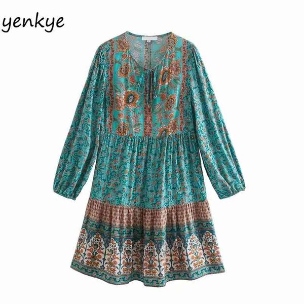 summer casual dress women vintage floral print lady lace up o neck long sleeve pleated holiday plus size short robe 210514, Black;gray
summer casual dress women vintage floral print lady lace up o neck long sleeve pleated holiday plus size short robe 210514, Black;gray