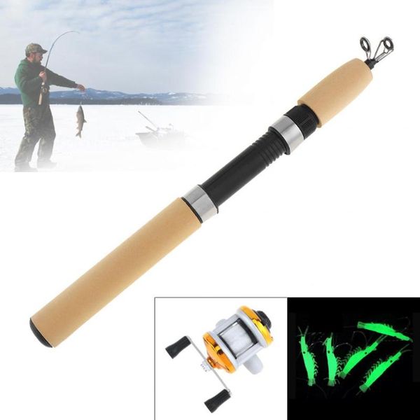 55cm wood & black glass fiber ice fishing combo rod + reel with line 5pcs luminous shrimp lures hooks boat rods
55cm wood & black glass fiber ice fishing combo rod + reel with line 5pcs luminous shrimp lures hooks boat rods