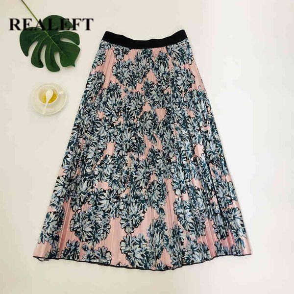 arrival women's pleated skirts elegant vintage floral printed elastic high waist midi length skirt female 210428, Black
arrival women's pleated skirts elegant vintage floral printed elastic high waist midi length skirt female 210428, Black