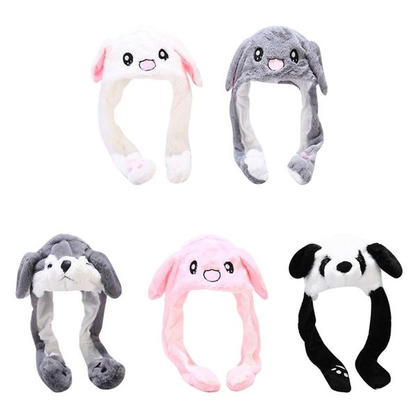 beanie/skull caps hat moving ears cute cartoon toy kawaii funny birthday gift plush cap winter for kids girlfriend, Blue;gray
beanie/skull caps hat moving ears cute cartoon toy kawaii funny birthday gift plush cap winter for kids girlfriend, Blue;gray