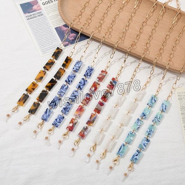 bohemia colorful rectangle acetate plate sunglasses chains for women gold mask chains acrylic lanyard fashion accessories
bohemia colorful rectangle acetate plate sunglasses chains for women gold mask chains acrylic lanyard fashion accessories