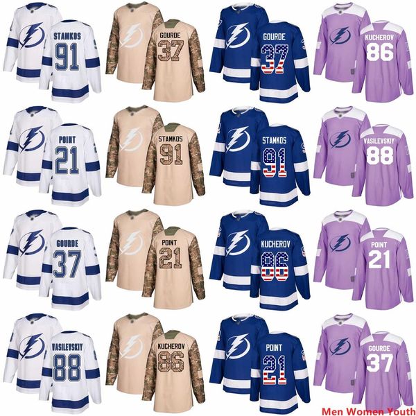 custom mens womens youth tampa bay lightning jersey steven stamkos 86 nikita kucherov 88 vasilevskiy 21point 37 yanni gourde usa flag hockey, Black;red
custom mens womens youth tampa bay lightning jersey steven stamkos 86 nikita kucherov 88 vasilevskiy 21point 37 yanni gourde usa flag hockey, Black;red