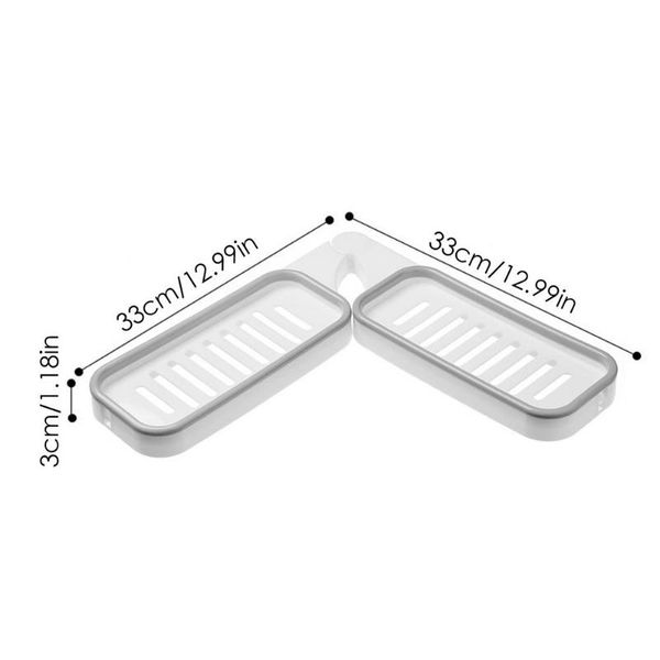 hooks & rails 1pcs corner shower shelf bathroom shampoo holder kitchen storage rack wall-punching bath
hooks & rails 1pcs corner shower shelf bathroom shampoo holder kitchen storage rack wall-punching bath